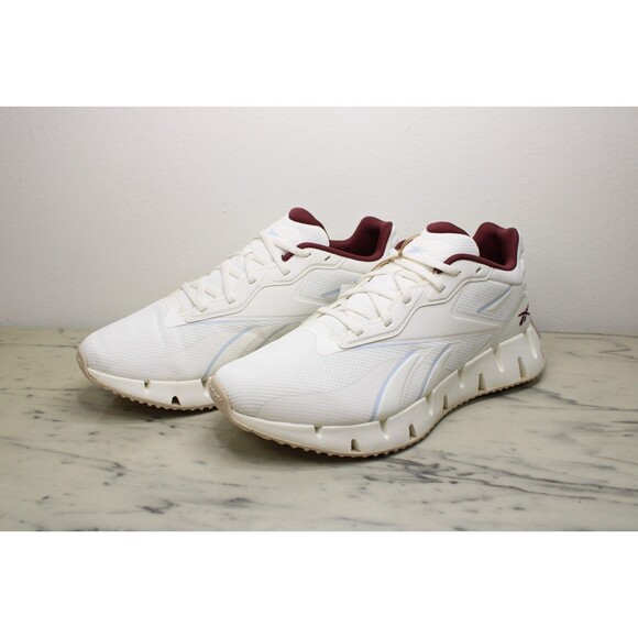 Reebok Womens Zig Dynamica 4 Running Shoes Chalk/Feegoo (US 11) NEW-100033398 - Picture 2 of 11